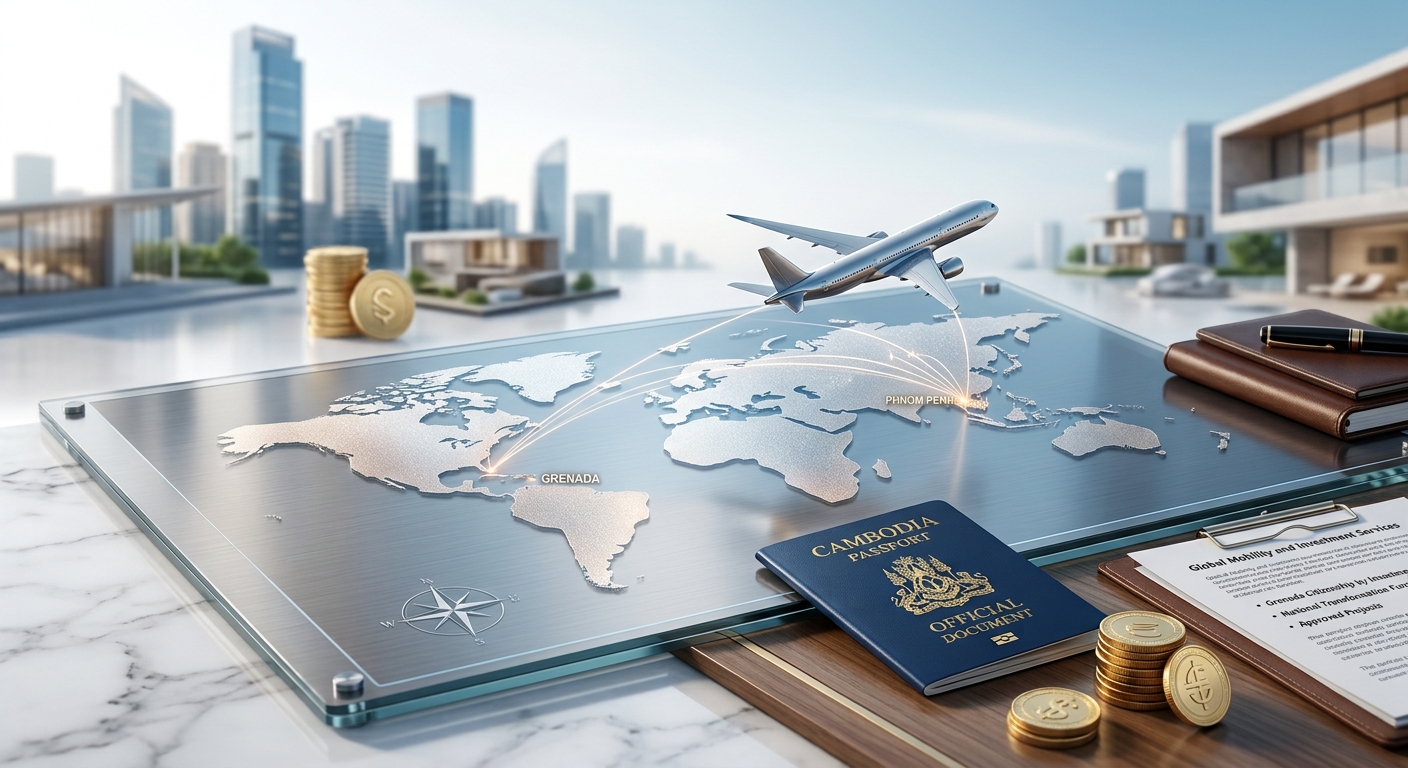 Should Cambodian Investors Choose Greece PR or Grenada Citizenship?
